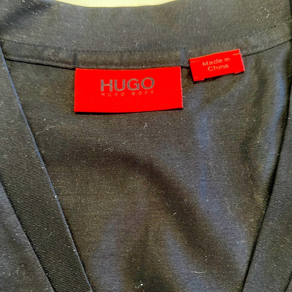 Hugo Boss black V-Neck Top